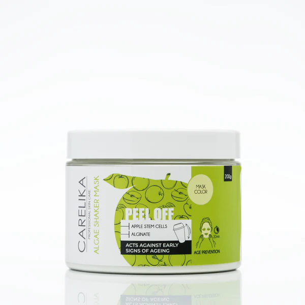 3_9554f399-b171-4d79-a4a9-fffdee11a74f CARELIKA Shaker Peel Off mask Apple Stem Cells 200gr - Image 1