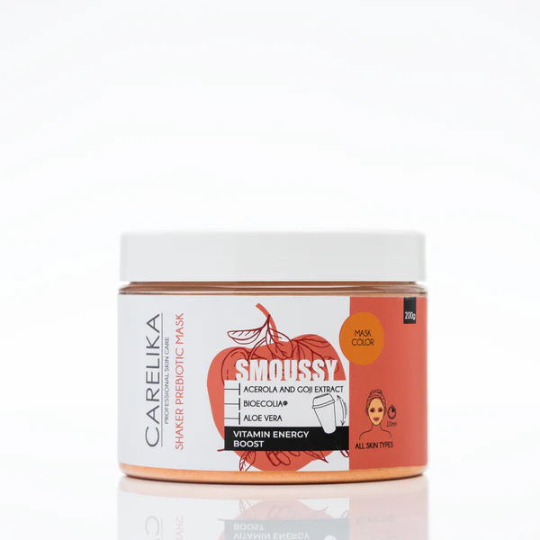 3_f904933b-9923-4a02-87c6-5caf3ddaa01d CARELIKA Shaker Prebiotic Smoussy Mask Acerola and Goji (vitamin energy boost) 200gr - Image 1