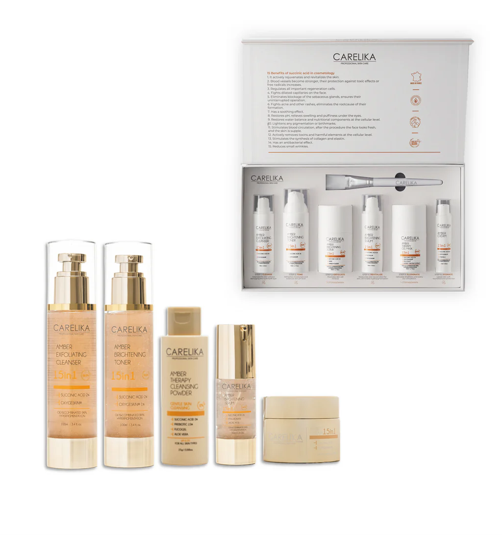 AcneandHyperpigmentation-AmberStarterKit_1024x Carelika Acne and Hyperpigmentation Amber Radiance Starter Deal - Image 1