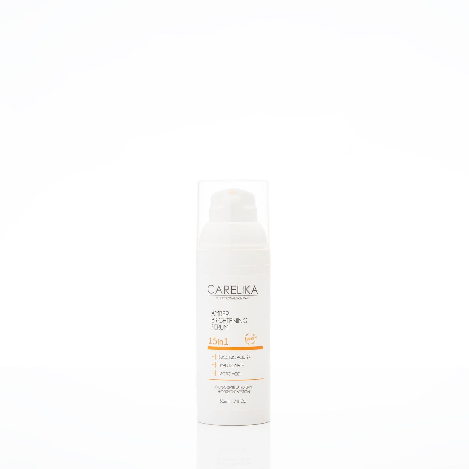 Amber 15in1 Brightening Serum2 CARELIKA Amber Brightening Serum 15in1 (with Succinic Acid 2%) 50ml - Image 1