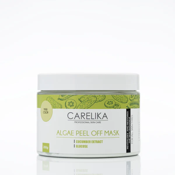 CPGCUM200 CARELIKA Algae Peel Off Mask Cucumber Extract with Glucose 200gr - Image 1