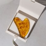 CARELIKA Amber Gua Sha Sculpting Stone in a box - Image 2