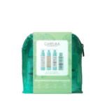 CARELIKA Oily Skin Type Wellness Travel KIT: Silky Cleansing Milk 50ml + Toning Lotion 50ml + Mattifying Cream 50ml + Enzymatic Cleansing Powder 25g - KIT