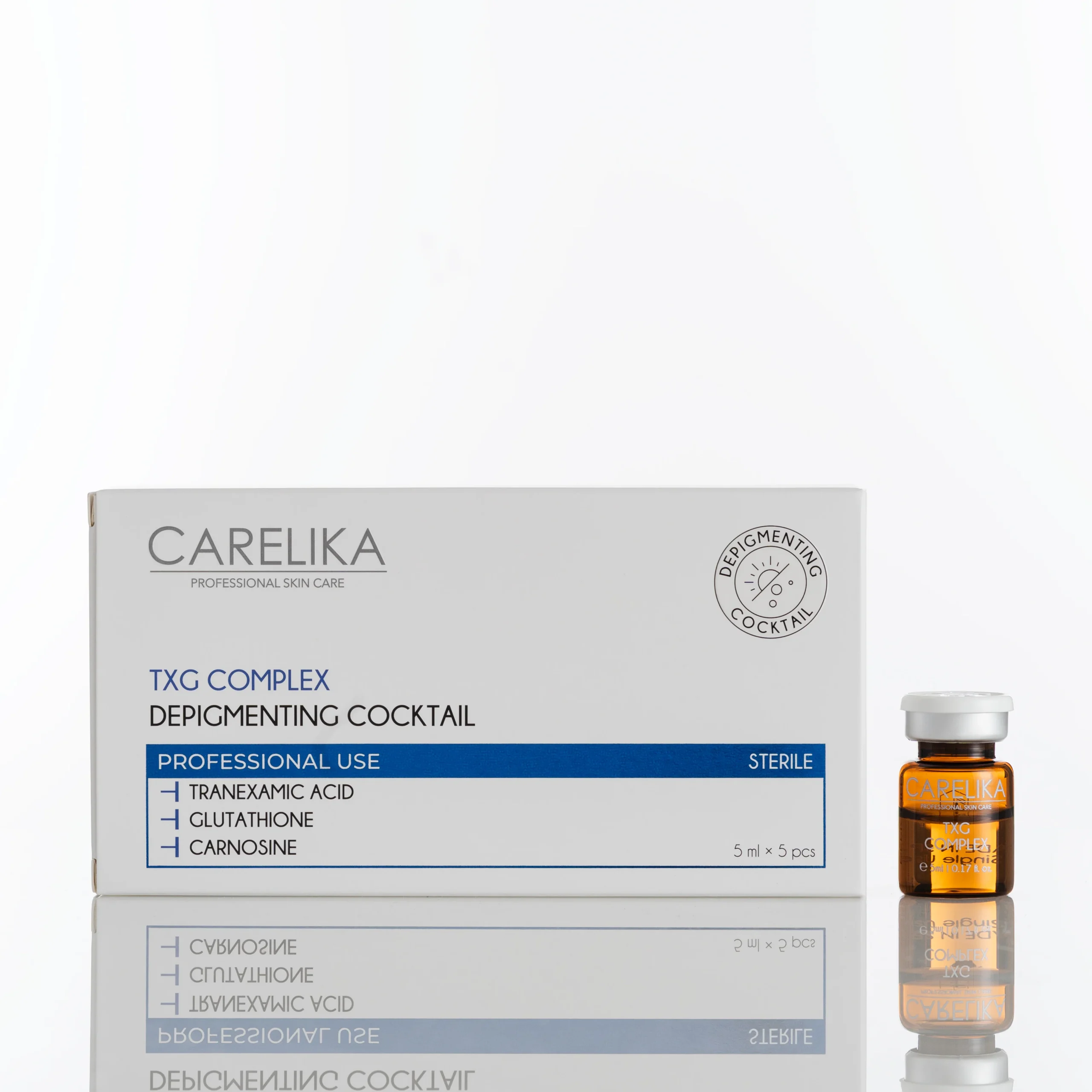 CARELIKA TXG COMPLEX Depigmenting Cocktail CARELIKA TXG COMPLEX Depigmenting Cocktail (5x5 ml.) - Image 1